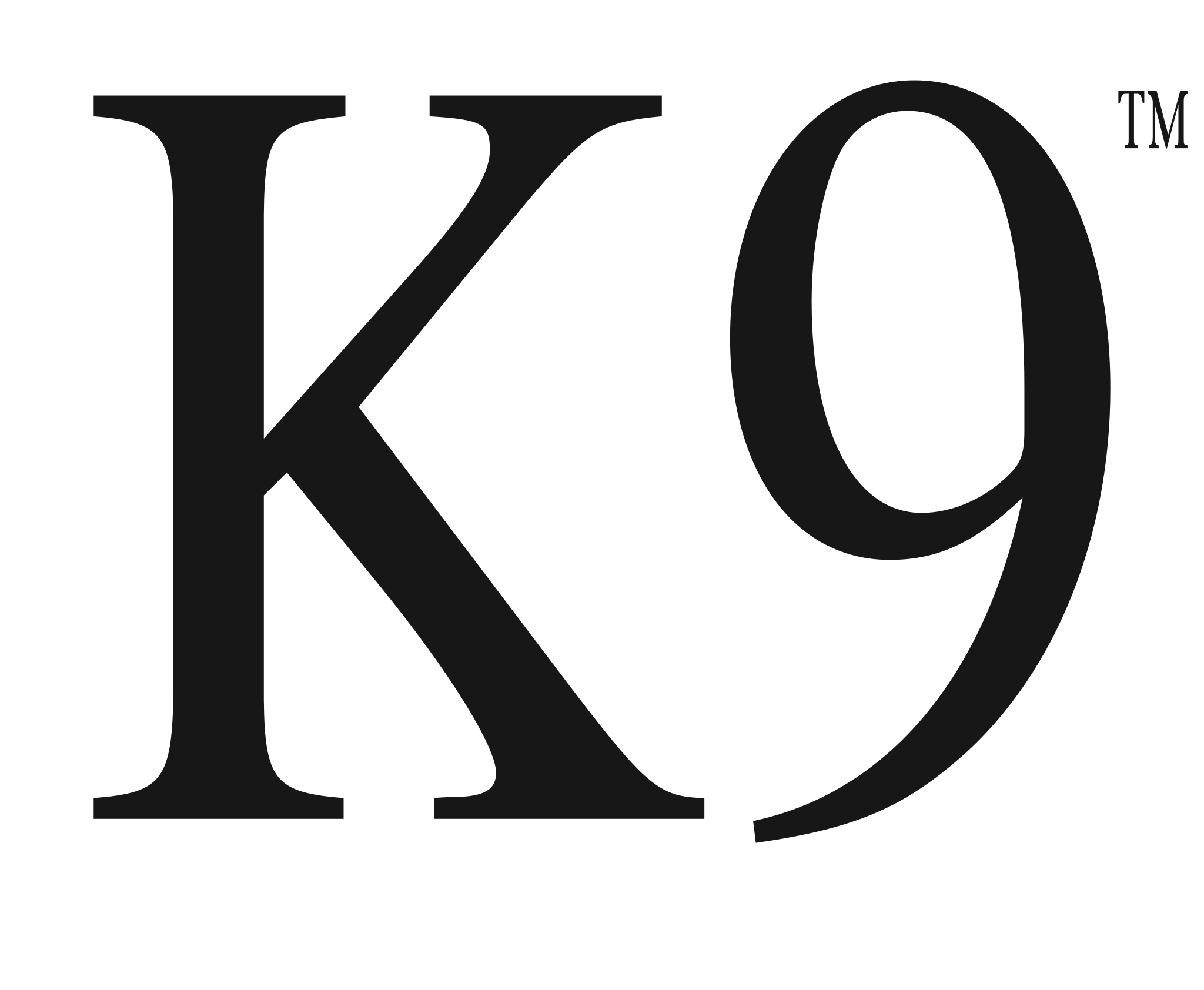K9 Social Club trademark black monogram