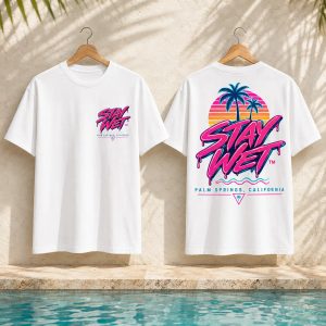 Stay Wet™ Palms – Front & Back Tee